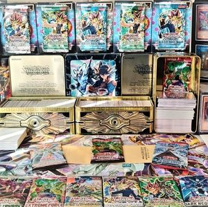 Yugioh Binder Tin and Collection Booster Lot